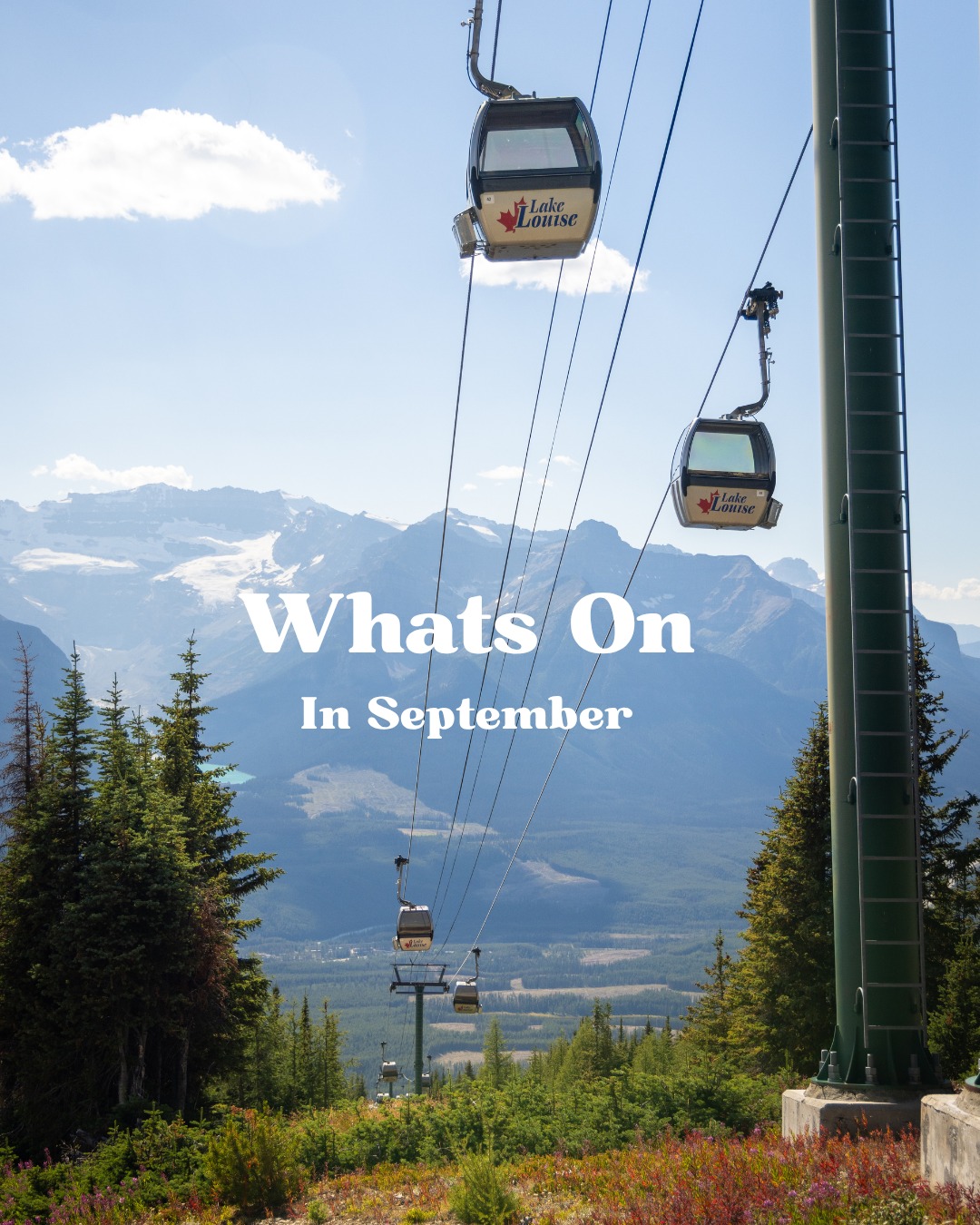 September is here, and there’s still plenty of time to make the most of summer in the mountains. 🍂🏔️