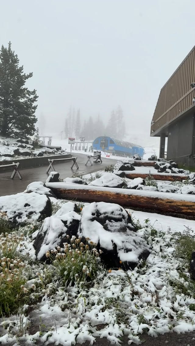 New Snow at Mt Bachelor